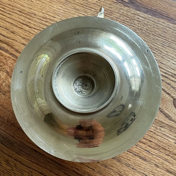 Vintage brass candle holder - Picture 8 of 13